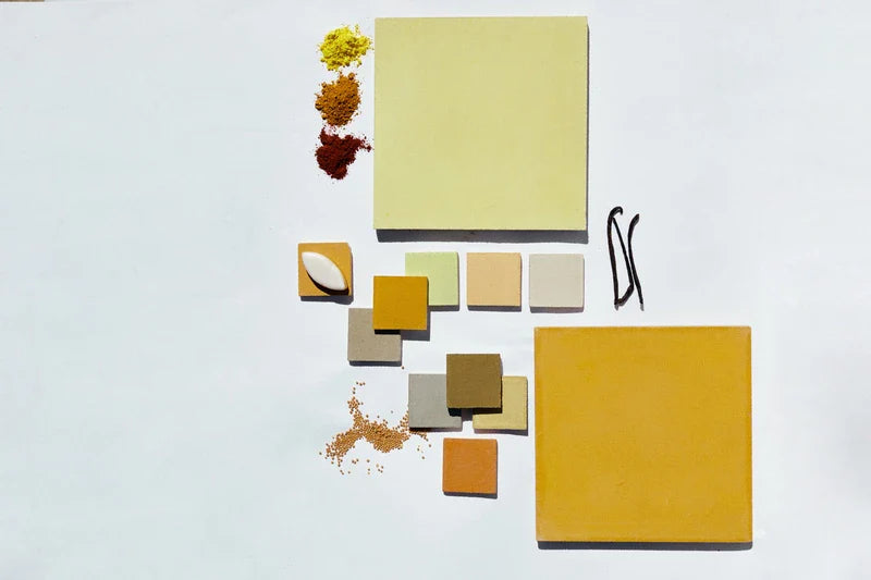 Carreaux de ciment Jaunes