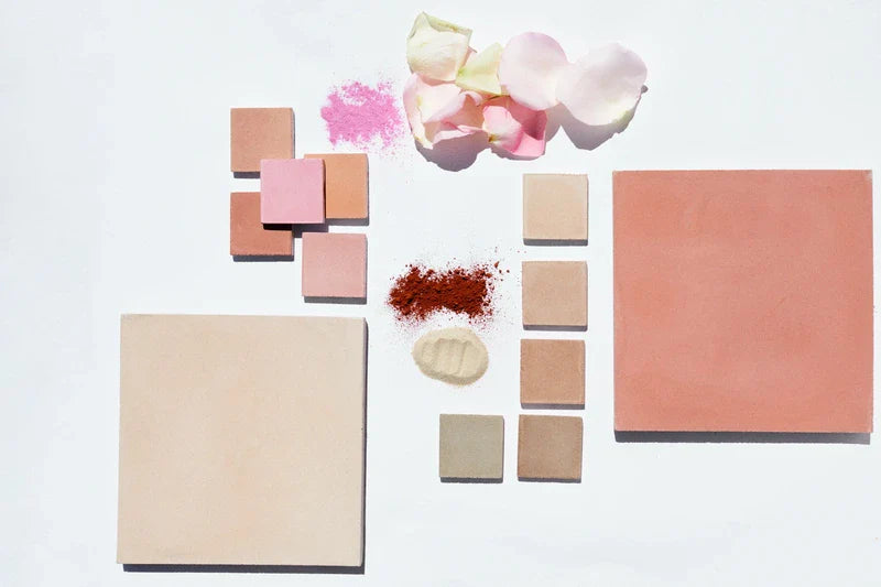 Carreaux de ciment Roses, Nudes & Beiges