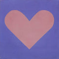 Carreau Coeur Violet / Mauve