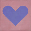 Carreau Coeur Mauve / Violet