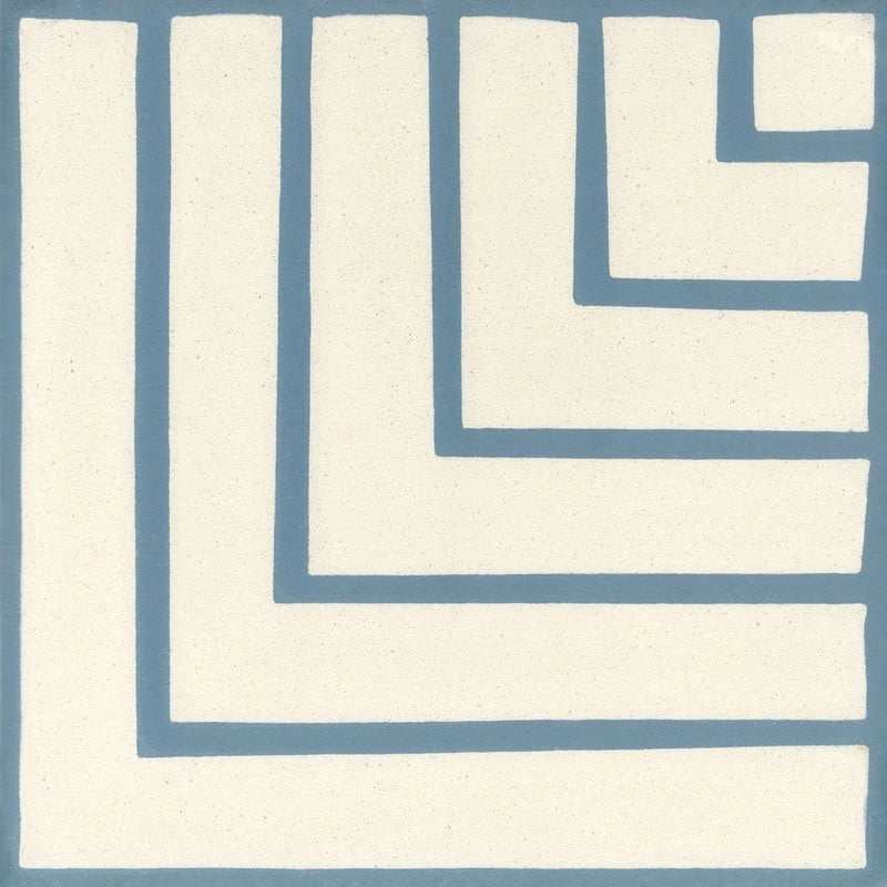 Carreau Bordure 1 Clair Chicorée