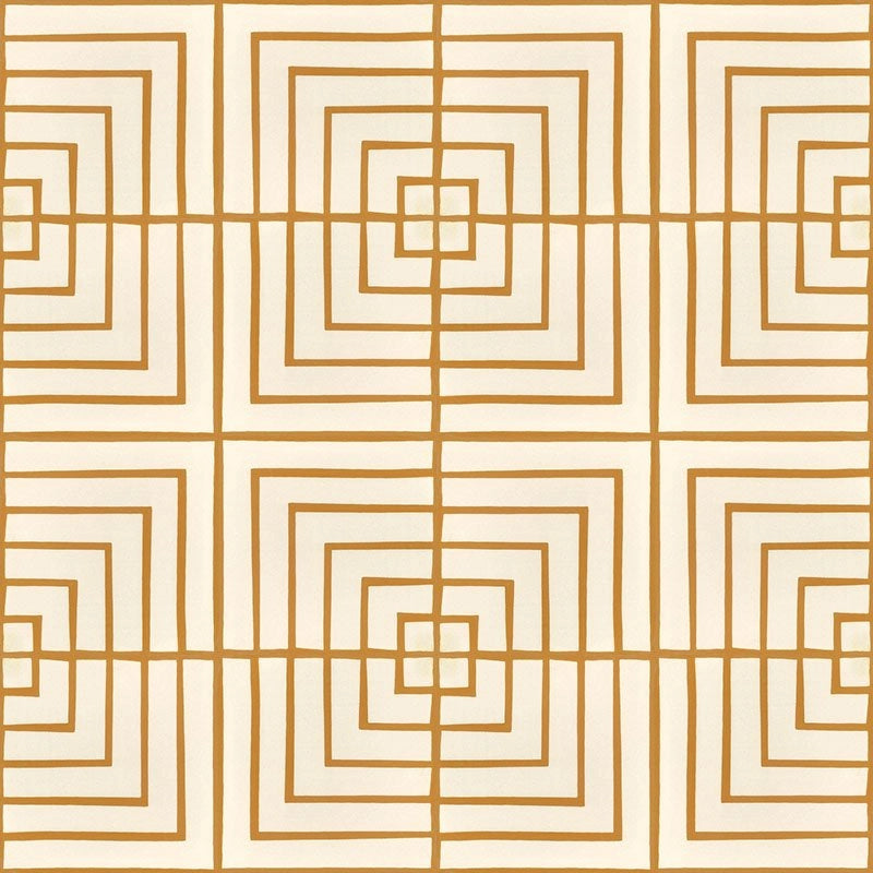 Carreau Bordure 1 Clair Noisette