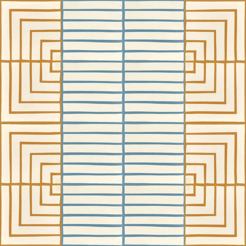 Carreau Bordure 1 Clair Noisette