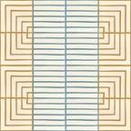 Carreau Bordure 1 Clair Noisette