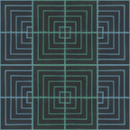 Dark Chicory Border Tile 1