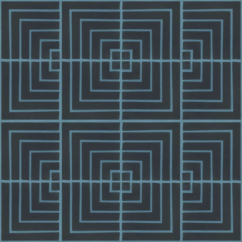 Dark Chicory Border Tile 1