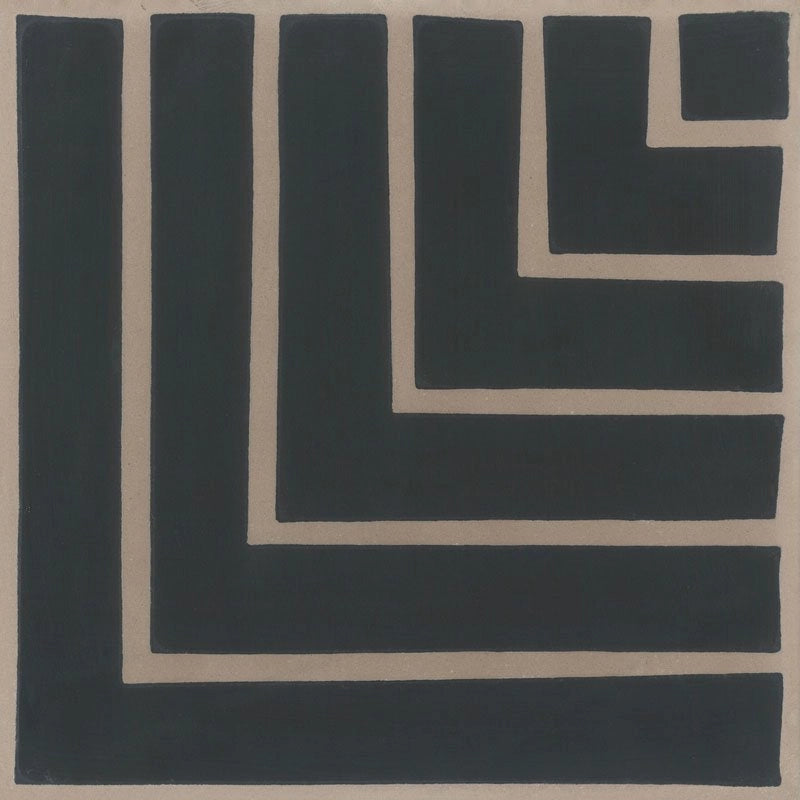 Carreau Bordure 1 Foncé Lila