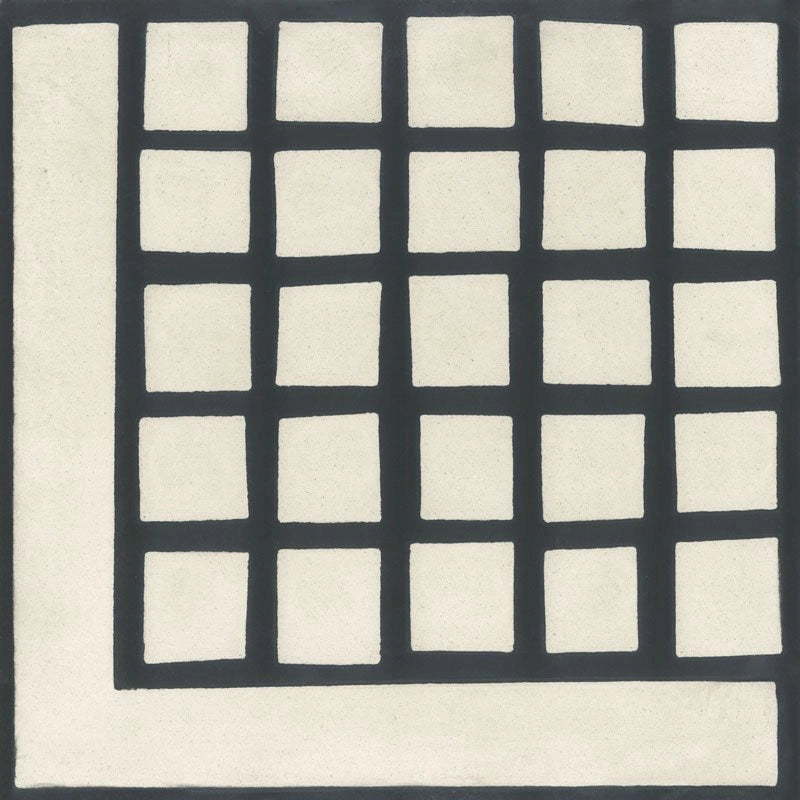 Carreau Bordure 2 Clair Hibou