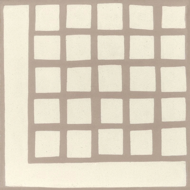 Carreau Bordure 2 Clair Lila