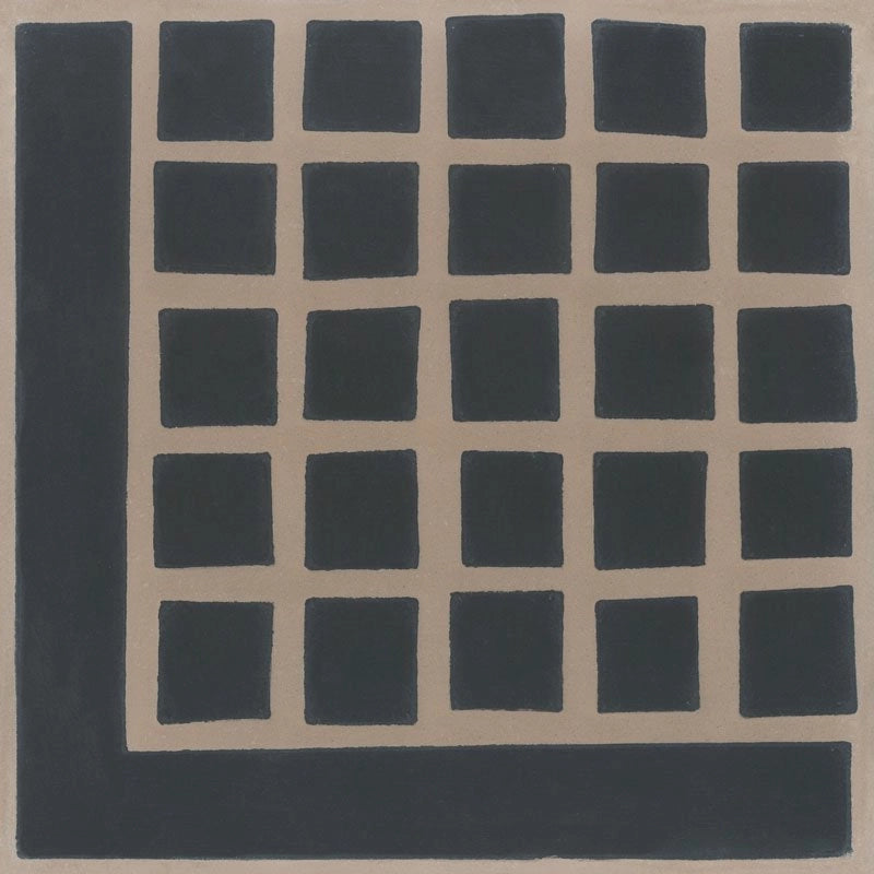 Carreau Bordure 2 Foncé Lila