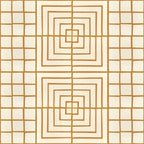 Carreau Bordure 1 Clair Noisette