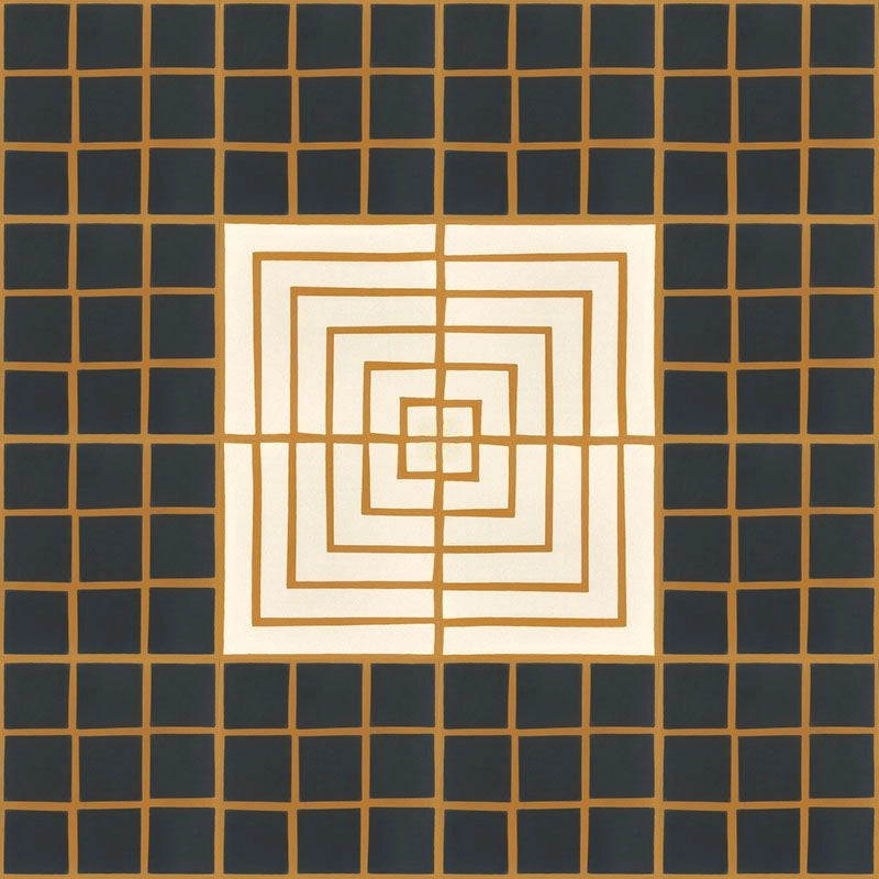 Carreau Bordure 1 Clair Noisette