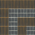 Carreau Plaquette 1 Foncé Noisette