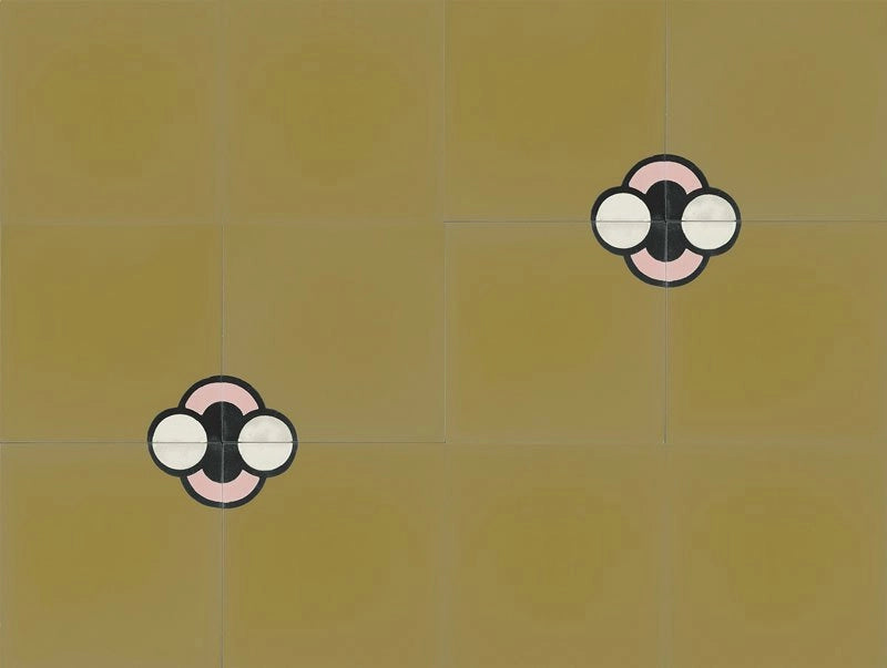 Carreau Toumèto Ocre Jaune