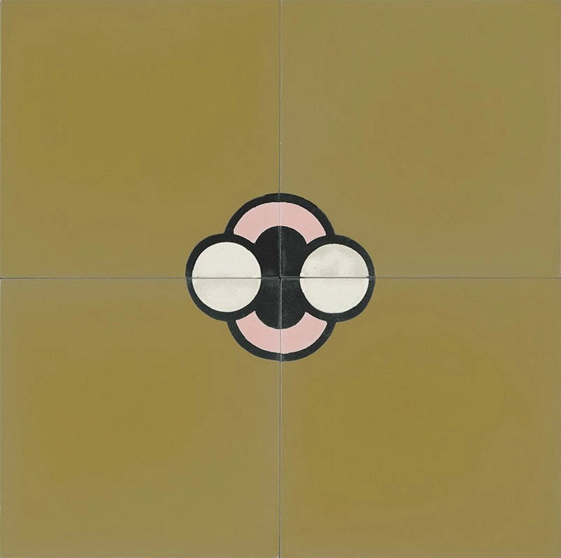 Carreau Toumèto Ocre Jaune