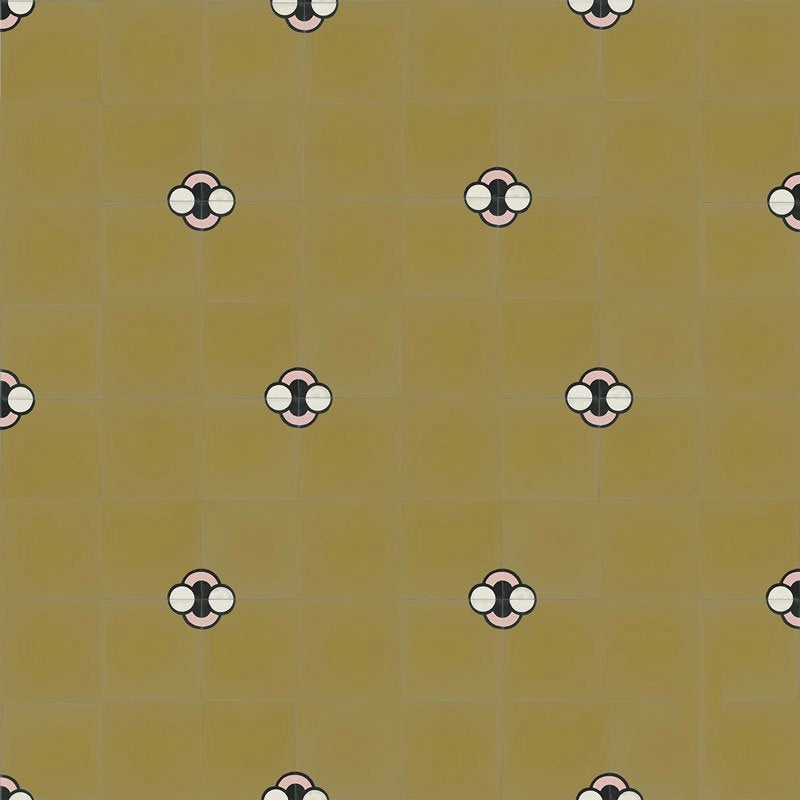 Carreau Toumèto Ocre Jaune