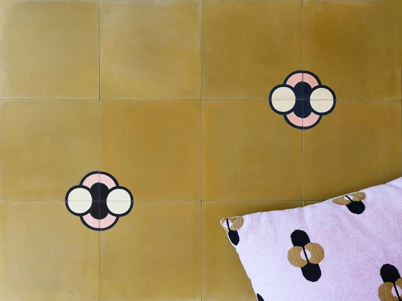 Carreau Toumèto Ocre Jaune