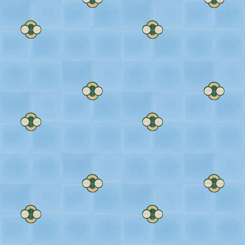 Carreau Toumèto Bleu Ciel