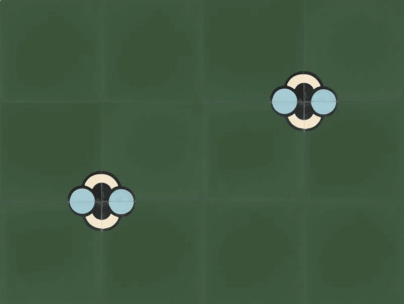 Carreau Toumèto Vert Pinède