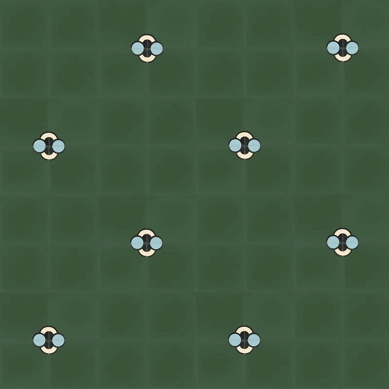 Carreau Toumèto Vert Pinède