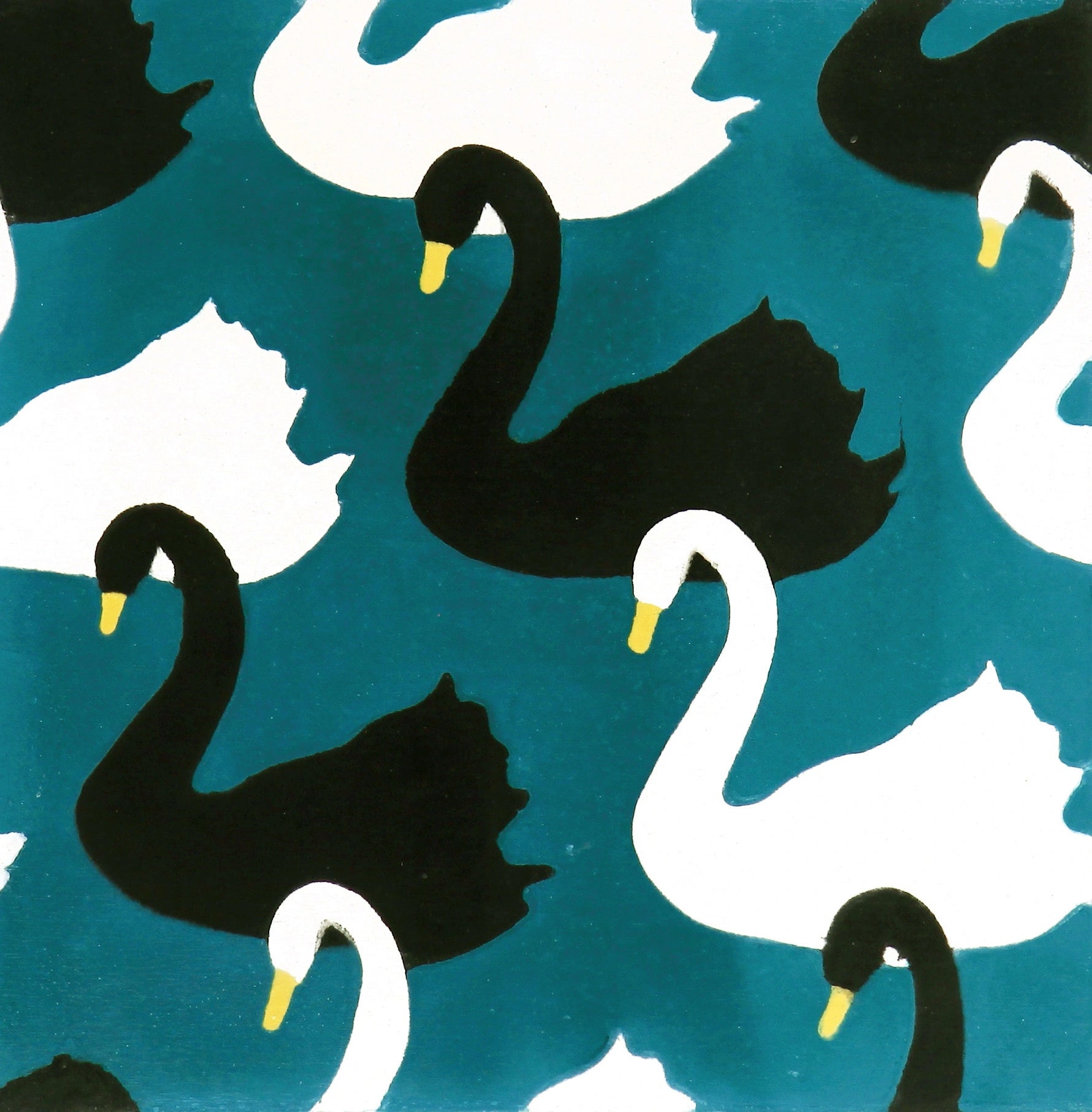 Carreau Cygne Malachite