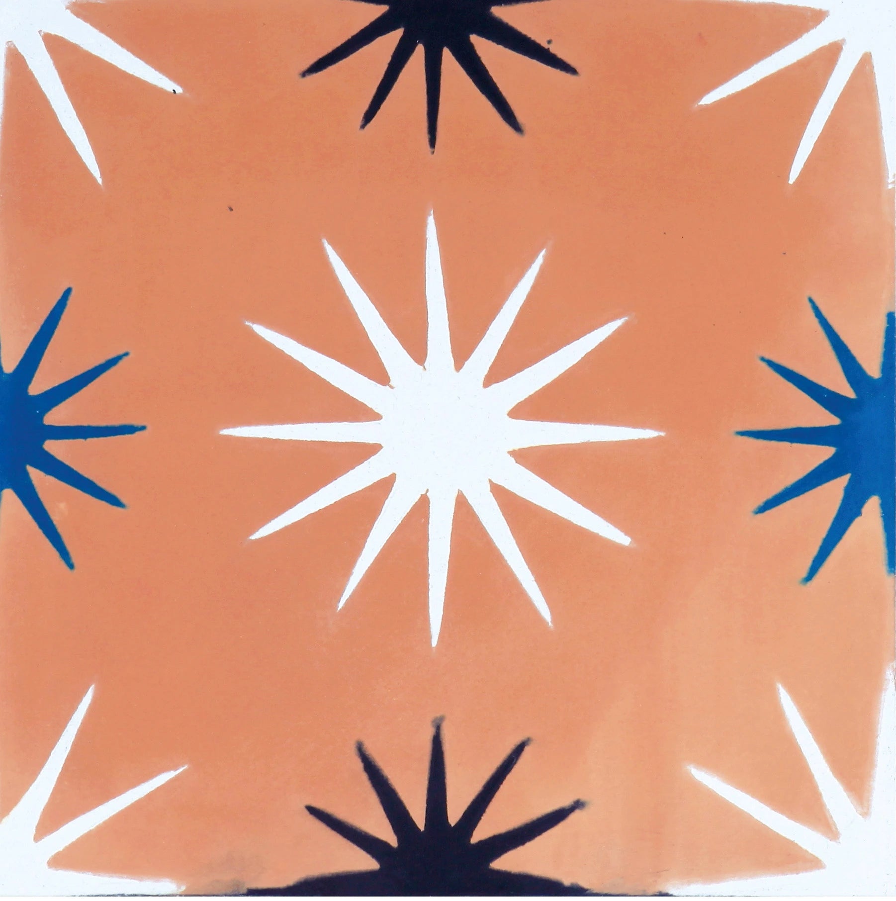 Carreau de ciment Céleste Pêche