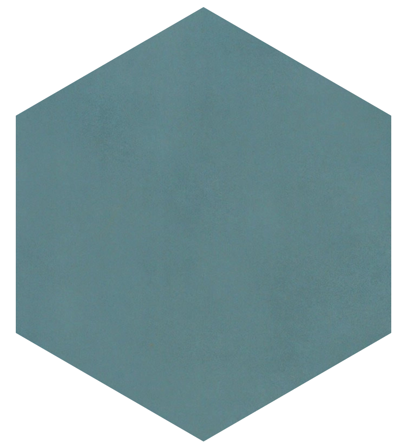 Hexagone M Bleu Mistral