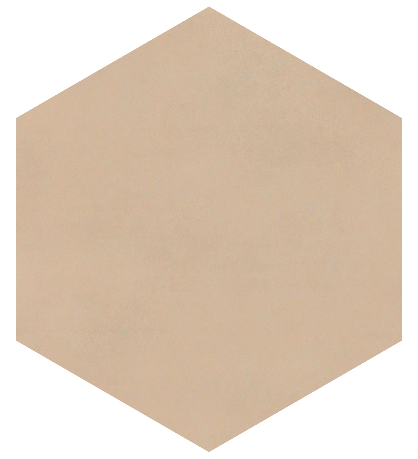 Hexagone M Rose Poudré