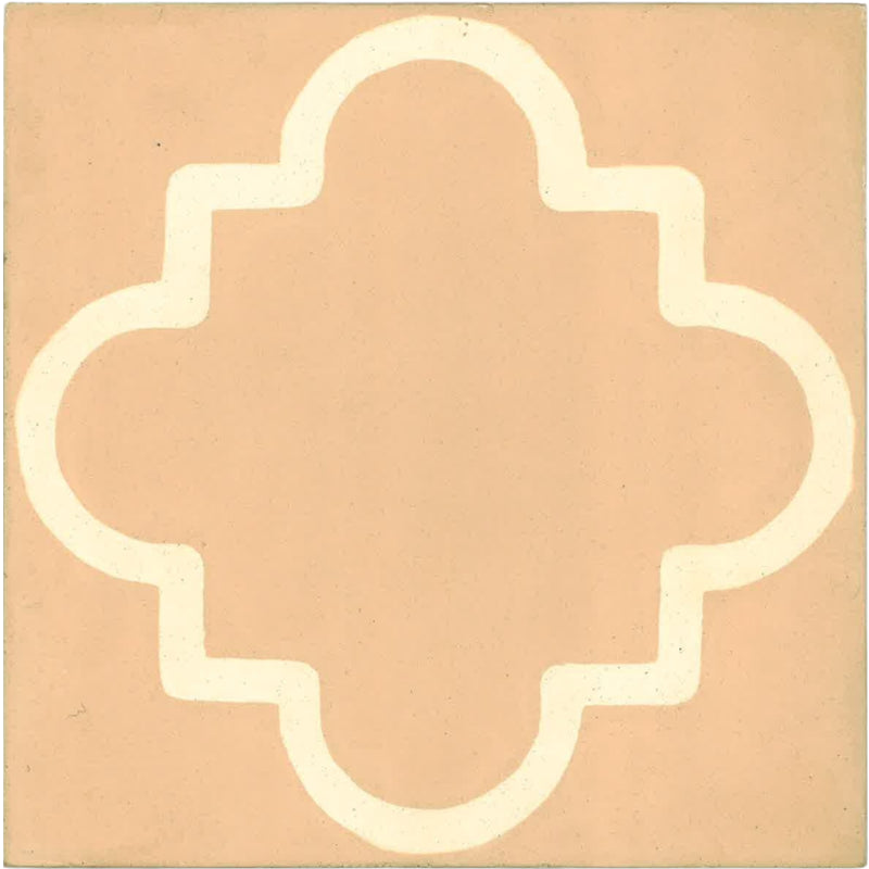 Carreau Agrigento Rose Poudré & Vanille