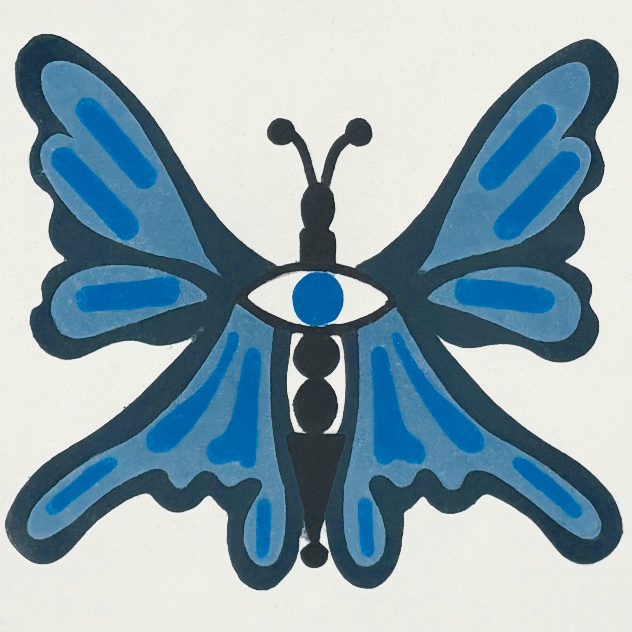 Carreau le Papillon Bleu