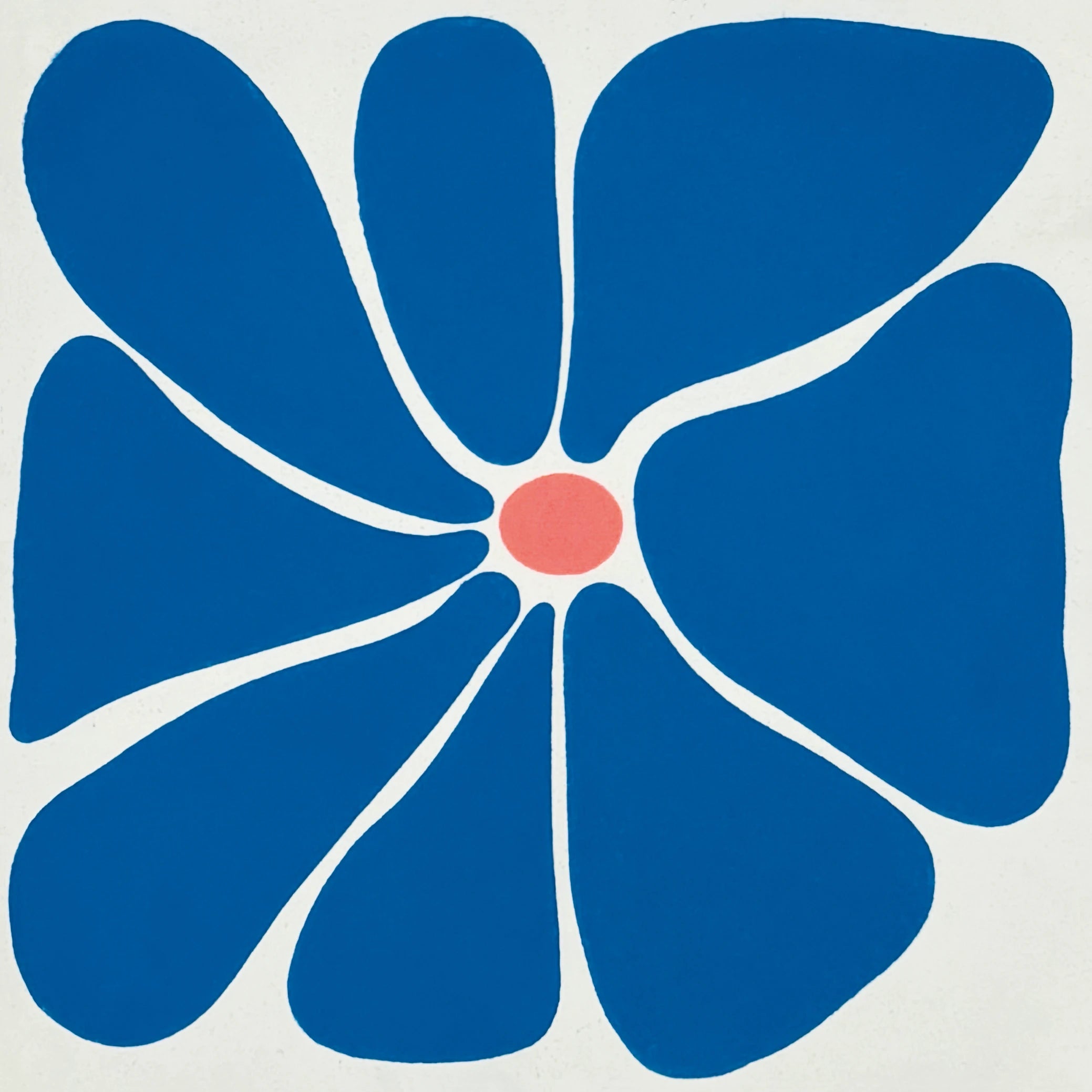 Carreau la Fleur Bleue