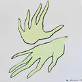 Carreau Tu es Mon Jour - Mains Jaune/Beige