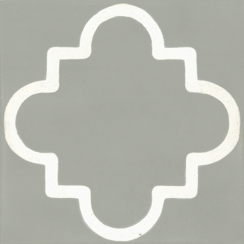 Carreau Agrigento Gris & Blanc