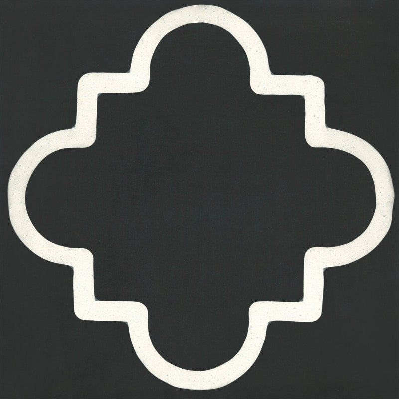 Carreau Agrigento Noir & Blanc