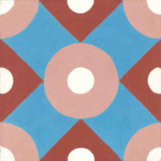 Carreau de Ciment Billy Bleu - Carocim