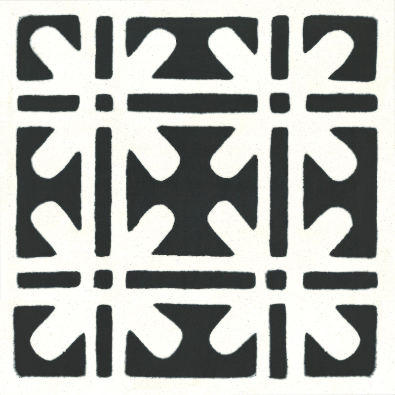 Carreau Cefalu Noir & Blanc