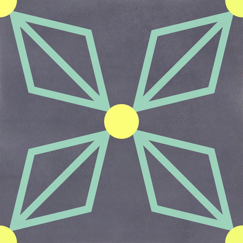 Carreau de Ciment Hélium Lavande Vraie