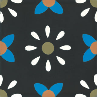 Carreau de Ciment KifKif Noir - Carocim