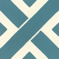 Carreau de Ciment Kros Vanille & Bleu Mistral - Carocim