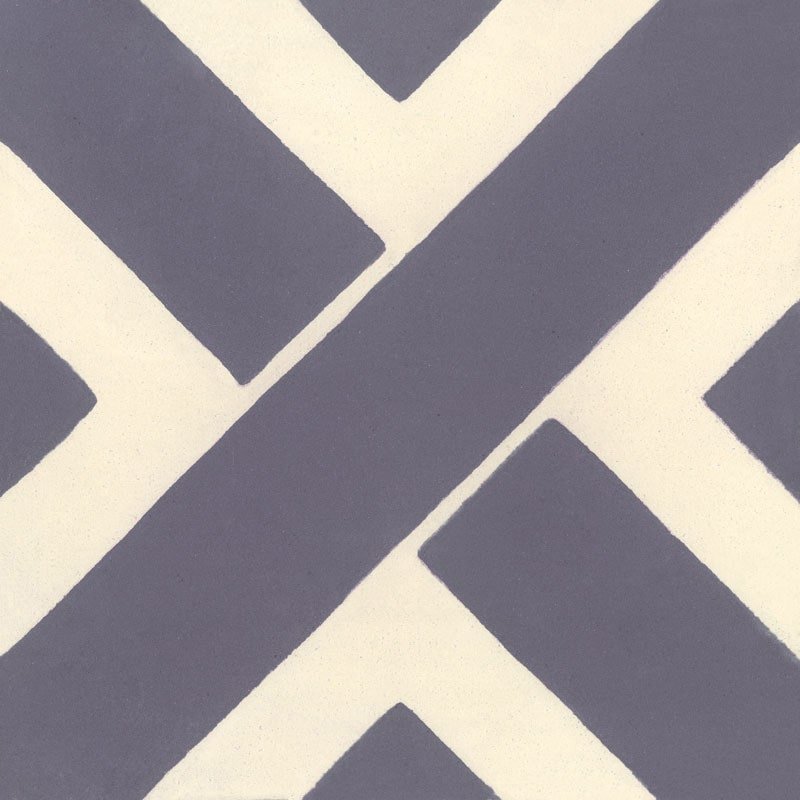 Carreau de Ciment Kros Vanille & Grenache - Carocim