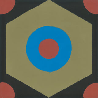 Carreau de Ciment Mikko Noir - Carocim