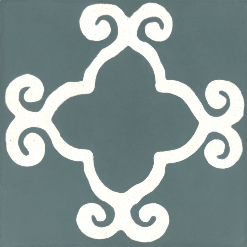 Carreau Palermo Gris Basalte & Blanc