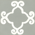 Carreau Palermo Gris & Blanc