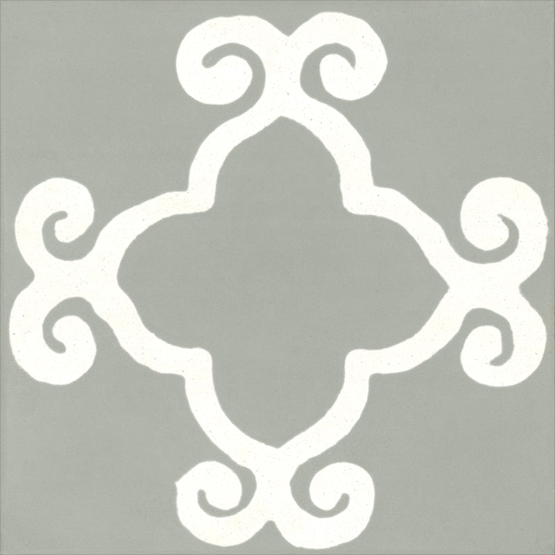 Carreau Palermo Gris & Blanc