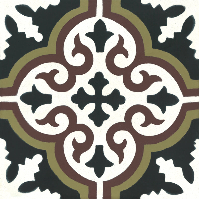 Carreau Provençal Brun