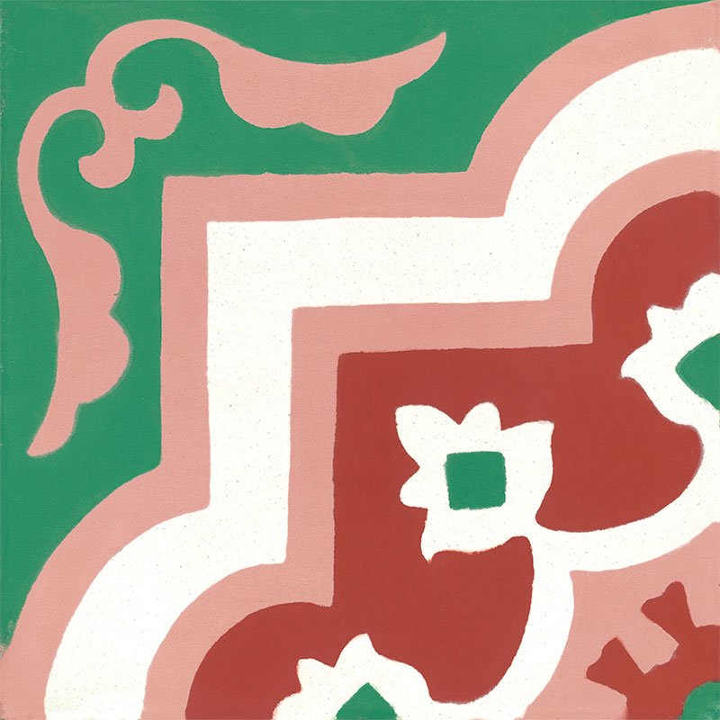 Redite Cement Tile Redite Rose - Carocim