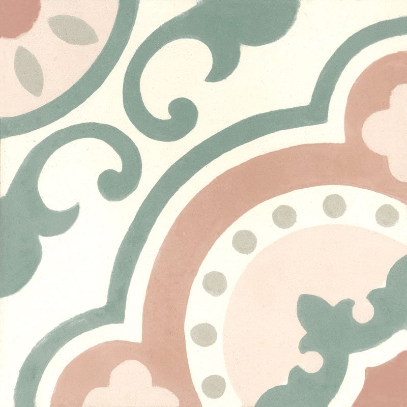 Carreau de Ciment Robeline Clair - Carocim