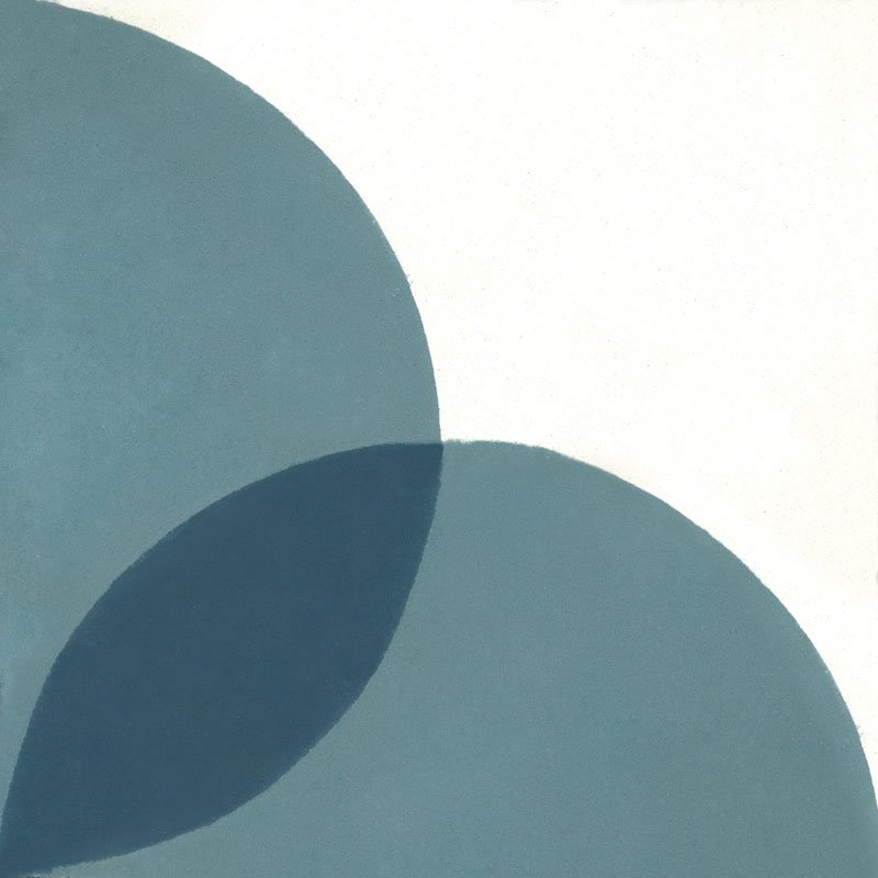 Carreau de Ciment Rosace Nuit Sim.PL