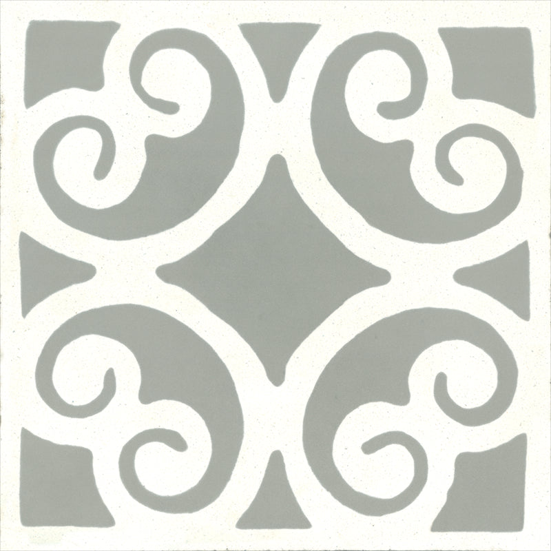 Carreau Siracusa Gris & Blanc