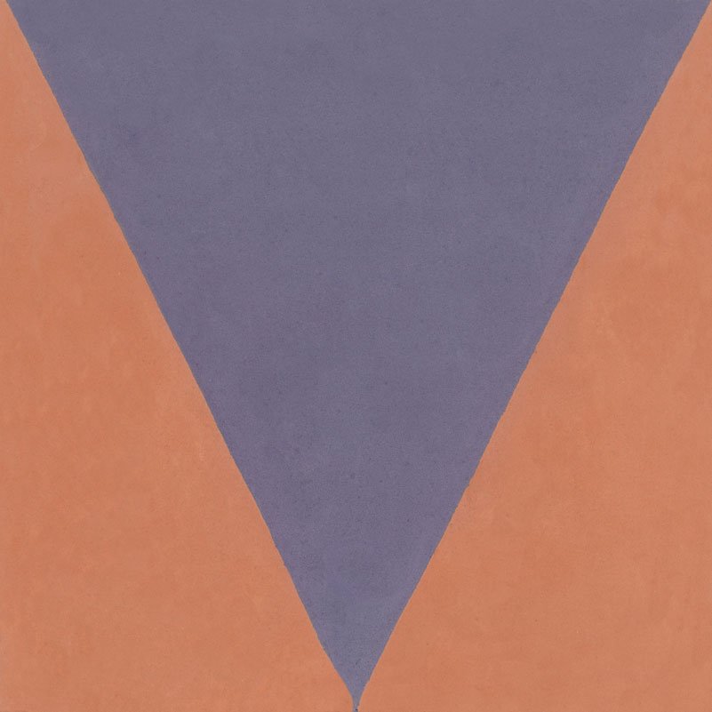 Carreau de Ciment Triangle Lavande Rose Nérium Sim.PL